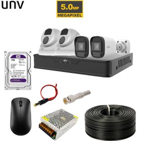 تصویر پکیچ HDTVI مدل UNV pa-IR504 