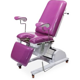 تصویر تخت ژنیکولوژی برقی دو موتوره electric gynecology bed with two motors