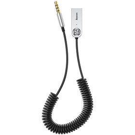 تصویر گیرنده صوتی بلوتوثی بیسوس مدل BA01 Wireless Audio Adapter Cable 