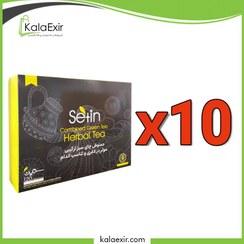 تصویر دمنوش لاغری چای سبز دکتر بیز ۱۲۰ عددی 