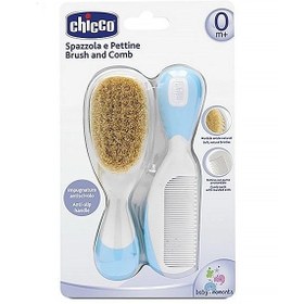 تصویر شانه و برس اصل چیکو ایتالیا - صورتی chicco