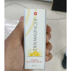 تصویر لوسیون ضد آفتاب درمایونیک حجم 50 میلی لیتر DERMAUNIQUE Unique Sun Care Spf50ml