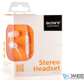 تصویر هدفون سونی مدل MH7-50 ا Sony MH-750 Stereo Headphones Sony MH-750 Stereo Headphones