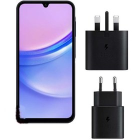 تصویر آداپتور (کلگی شارژر) اصلی سامسونگ Galaxy A15 Samsung A15 Original Charger