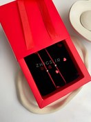 تصویر دستبند رد استرینگ نخ قرمز شانس و سرنوشت - استیل / تک / بدون جعبه 