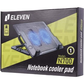 تصویر پایه خنک کننده لپ تاپ الون مدل N700 Eleven N700 Notebook Cool Pad