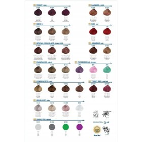 تصویر رنگ مو لولیا سری مسی Copper 