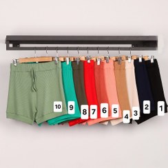 تصویر شورتک نخی مداد رنگی 