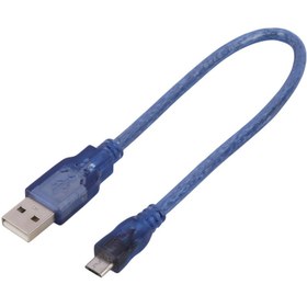 تصویر کابل کوتاه میکرو یو اس بی P-Net 30cm P-Net 0.3m Micro USB Cable