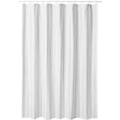 تصویر پرده حمام ایکیا مدل SVARTSTARR سفید/ خاکستری ۲۰۰*۱۸۰ سانتی‌متر 