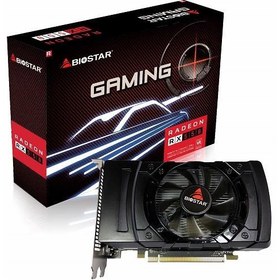 تصویر کارت گرافیک بایوستار  RX 550 4GB Gaming GDDR5 Biostar  RX 550 4GB Gaming GDDR5 Graphics Card