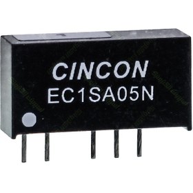 تصویر مبدل ولتاژ سینکون 33 میلی آمپر CINCON EC1SA05N DC/DC IN:5V OUT:±15V 