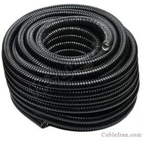 تصویر لوله پلی فلکسی سایز 21 مشکی رهرود 