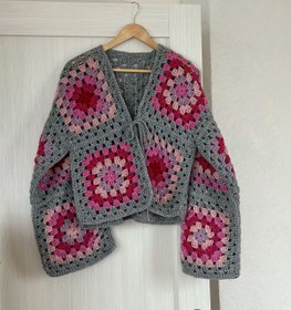 تصویر ژاکت موتیفی 