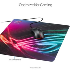 تصویر ماوس پد گیمینگ ایسوس مدل ROG Strix Edge Asus ROG Strix Edge NC03 Gaming Mouse Pad