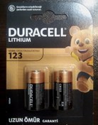 تصویر باطری لیتیوم دوراسلDURACELL CR123A CR17345 