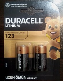 تصویر باطری لیتیوم دوراسلDURACELL CR123A CR17345 