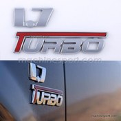 تصویر آرم توربو دنا و سورن مناسب گلگیر 