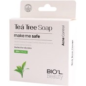 تصویر صابون آرایش پاک کن شیر کرمی تی تری 100 گرم بیول ا Biol Tea Tree Soap 100 g Biol Tea Tree Soap 100 g