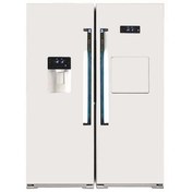 تصویر یخچال فریزر دوقلو پلادیوم مدل یونیک پلاس Pladium twin fridge-freezer model Unique Plus