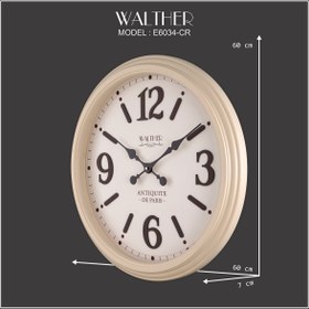 تصویر ساعت دیواری والتر مدل E6034CR 