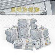 تصویر طرح تصویر دوربری بسته صد دلار 