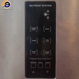 تصویر یخچال فریزر دوقلو کلور 40 فوت مدل گلوری پلاس Glory plus stainless steel twin 40 feet refrigerator freezer