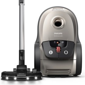 تصویر جارو برقی کیسه‌ای فیلیپس مدل XD8152/12 سری 8000 PHILIPS XD8152/12 8000 Series Performer LED Bagged Vacuum Cleaner