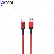 تصویر کابل شارژ هوشمند تایپ سی هوکو مدل U79 