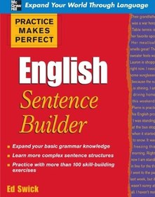 تصویر كتاب پرکتیس میکس پرفکت انگلیش سنتنس بیلدر Practice Makes Perfect: English Sentence Builder كتاب پرکتیس میکس پرفکت انگلیش سنتنس بیلدر Practice Makes Perfect: English Sentence Builder