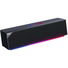 تصویر اسپیکر قابل حمل بلوتوثی فیلیپس مدل SPA3810 RGB PHILIPS SPEAKER SPA3810 RGB