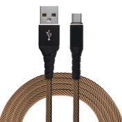 تصویر کابل تبدیل USB به USB-C تسکو Tesco USB to USB-C conversion cable