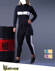 تصویر ست مانتو شلوار ورزشی زنانه NIKE کد 009 ا NIKE womens sports coat and pants set code 009 NIKE womens sports coat and pants set code 009