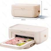 تصویر چاپگر عکس بی‌سیم HPRT CP4100 Wi-Fi 4x6 HPRT CP4100 Wi-Fi Wireless Instant Photo Printer 4x6 with 20 Sheets of Photo Paper