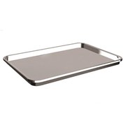 تصویر سینی استیل پزشکی سایز کوچک ۳۰ در ۲۰ سانت 