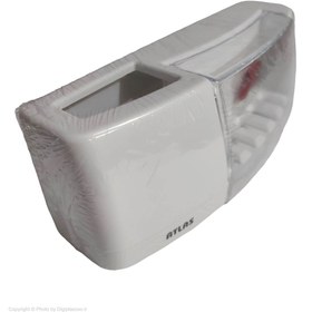 تصویر جا مسواک و خمیردندان اطلس مدل الوند درب دار 