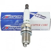 تصویر شمع خودرو تورچ مدل K5RTC ساده نیکل پایه کوتاه Torch K5RTC Nickel Spark Plug