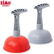 تصویر چاه بازکن قرمز و خاکستری 12 سانتی لیائو کد H130001 