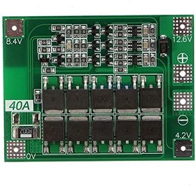 تصویر شارژر باتری 3 سل (برد سبز) 40 آمپر ورژن Enhanced battery charger (green board) 40 amp Enhanced version 3-cell