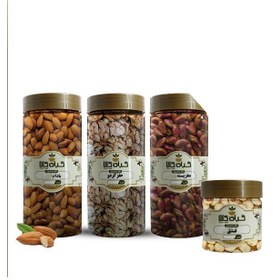 تصویر پک آجیل چهار مغز 