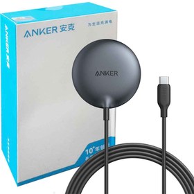 تصویر شارژر بی سیم انکر مدل ANKER A25M0621 توان ۱۵ وات 