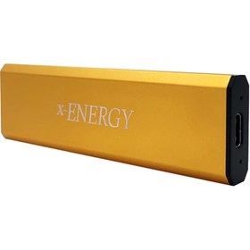 تصویر هارد اس اس دی اکسترنال ایکس انرژی مدل Gold Drive USB 3.2 Gen 2 ظرفیت 1 ترابایت X-Energy Gold Drive USB 3.2 Gen 2 1TB External SSD