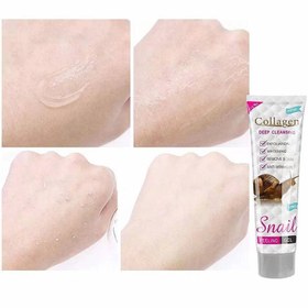 تصویر ژل لایه بردار دانه دار کلاژن حلزون Collagen Snail - 12 عددی Collagen Snail granular exfoliating gel