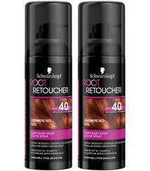 تصویر اسپری رنگ قرمز که فوراً سفیدها را می پوشاند 120 میلی لیتر زنانه | شوارتسکوف Schwarzkopf SET.HNKL.690 
