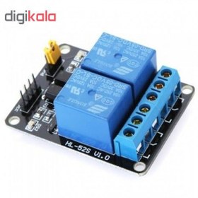 تصویر ماژول رله 5 ولت مدل R-02 