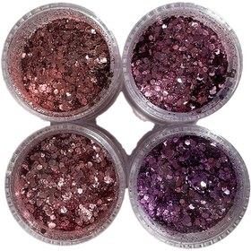 تصویر پولک 4 رنگی 