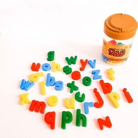 تصویر بازی آموزشی حروف الفبای انگلیسی ریبو بسته ۲۴ عددی 