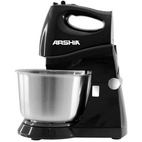 تصویر همزن کاسه دار عرشیا مدل HM135-2057 ARSHIA HM135-2057 Hand Mixer with Bowl