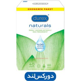 تصویر کاندوم نچرال دورکس DUREX Naturales بسته 20 عددی 