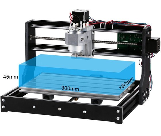 خرید و قیمت دستگاه سی ان سی رومیزی Cnc3018 pro RTR | ترب